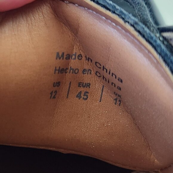 ALDO Men's Black Lace Up Dress Shoes sz 12 - Picture 8 of 11